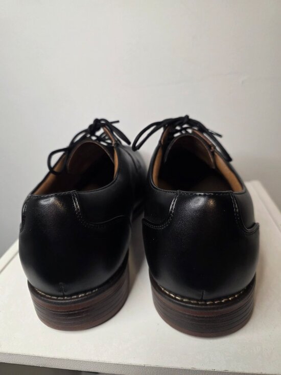 Dockers Men\'s Fairway Black Oxford Lace Up Dress Shoes Size 12W NIB main image 8